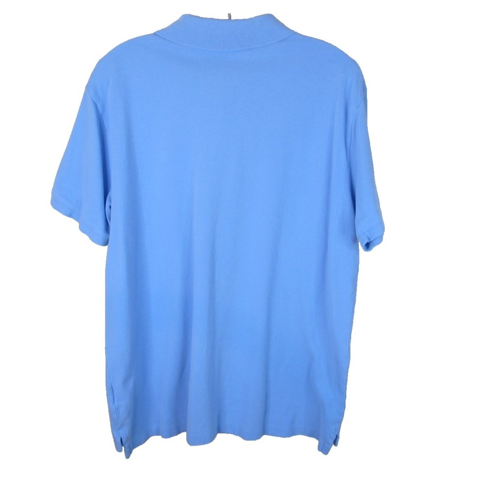 Vintage Polo Ralph Lauren Custom Slim Fit Short Sleeve Polo Shirt Men's L Blue - Picture 4 of 7